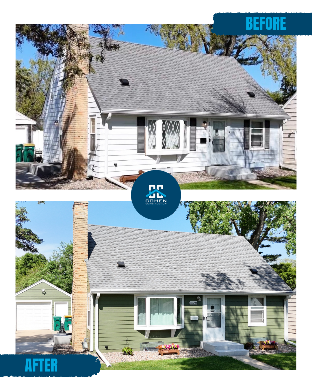 LP Smartside Siding and Window Replacement in Richfield, MN