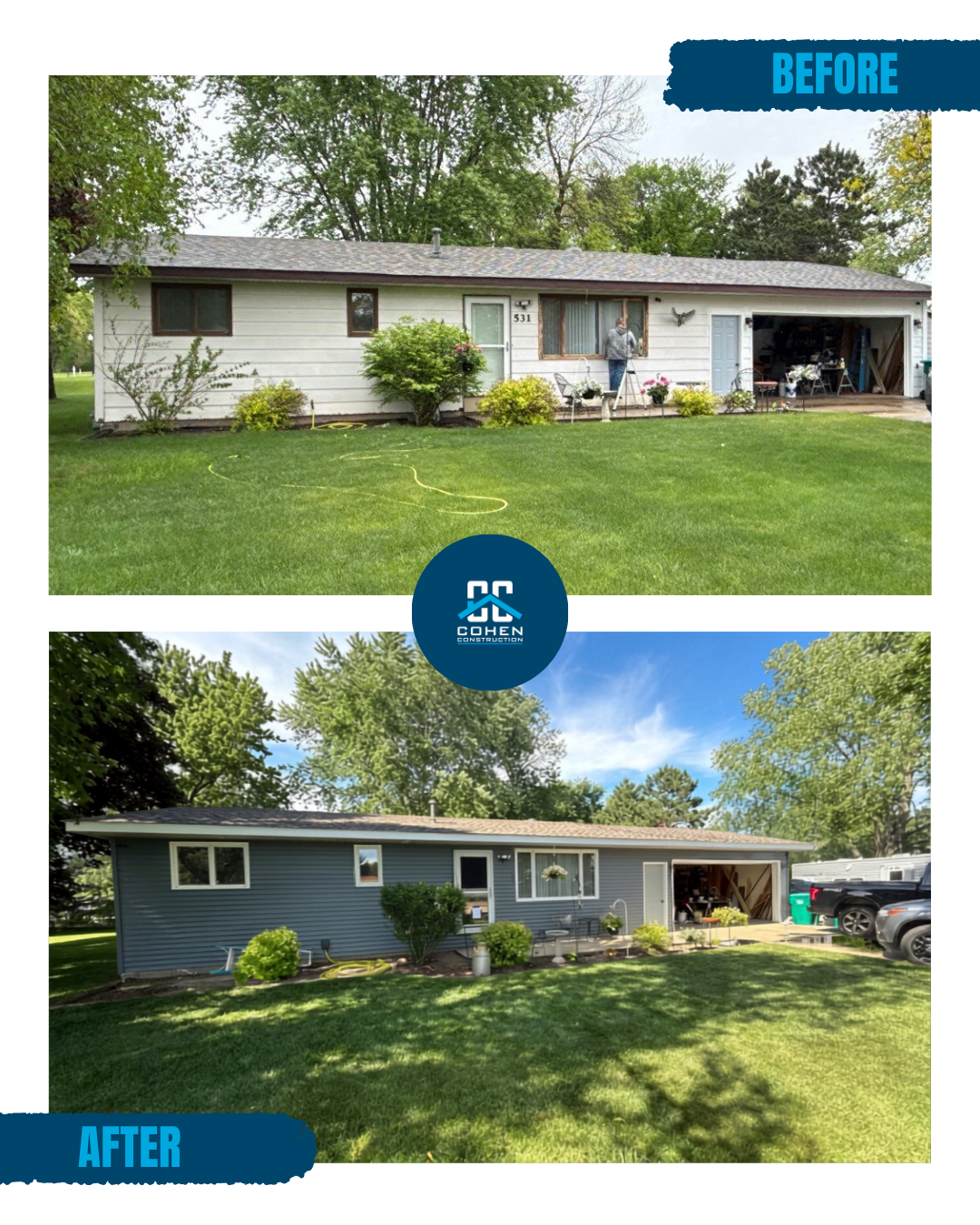 Siding, Soffit, and Fascia replacement in Big Lake, MN